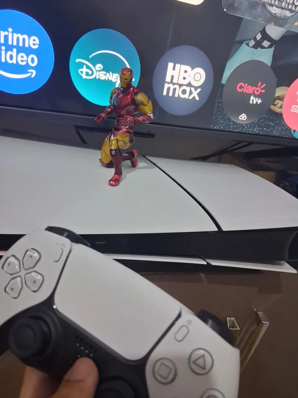 PS5 SLIM ZERADO+JOGOS!!!