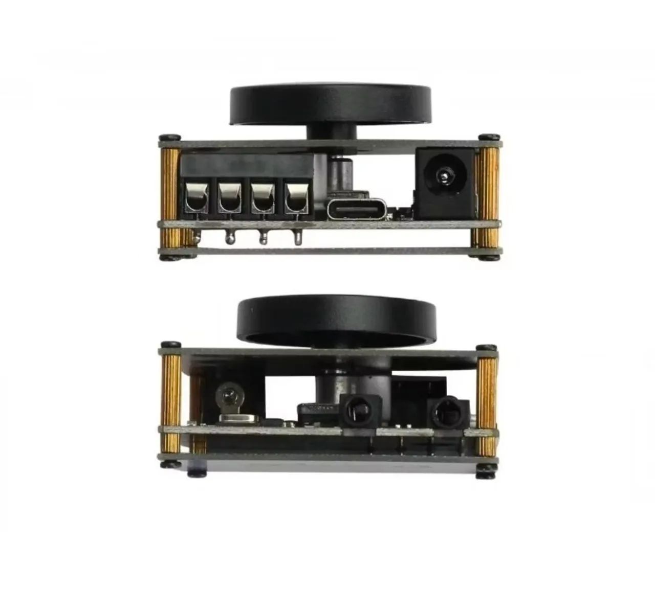 Mini amplificador 50w X2 com bluetooth e USB C - Foto 2