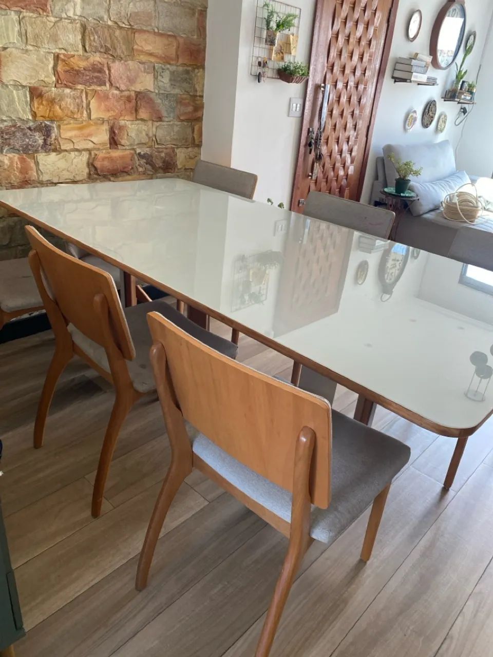 Mesa de jantar com 6 cadeiras  - Foto 3