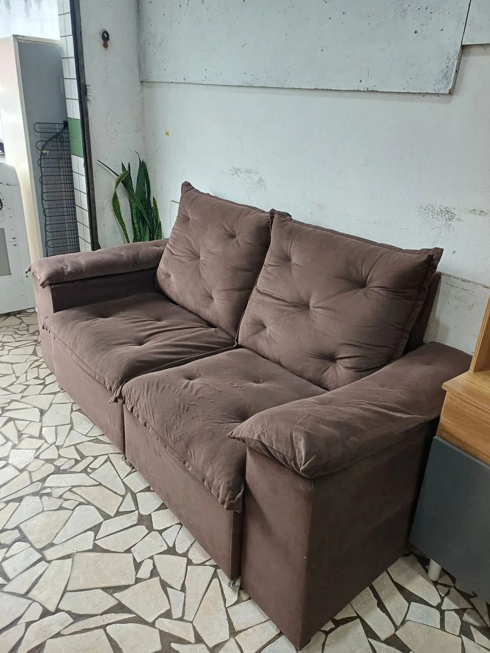 Sofa retrátil encosto reclináveis  - Foto 3