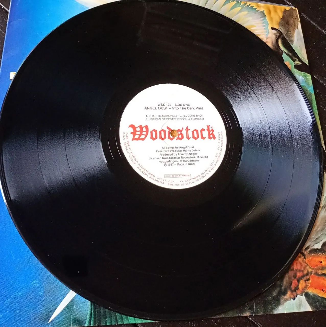 LP Angel Dust - Into The Dark Past 1987 Disco De Vinil  - Foto 3