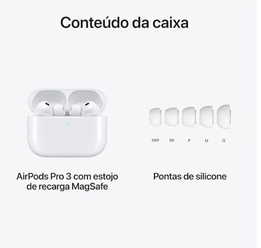 Apple AirPods Pro 3 NOVO - Fones de Ouvido - Campina, Belém