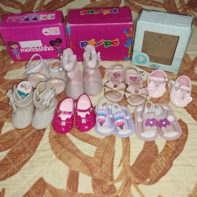 Lote sapatinhos bebe