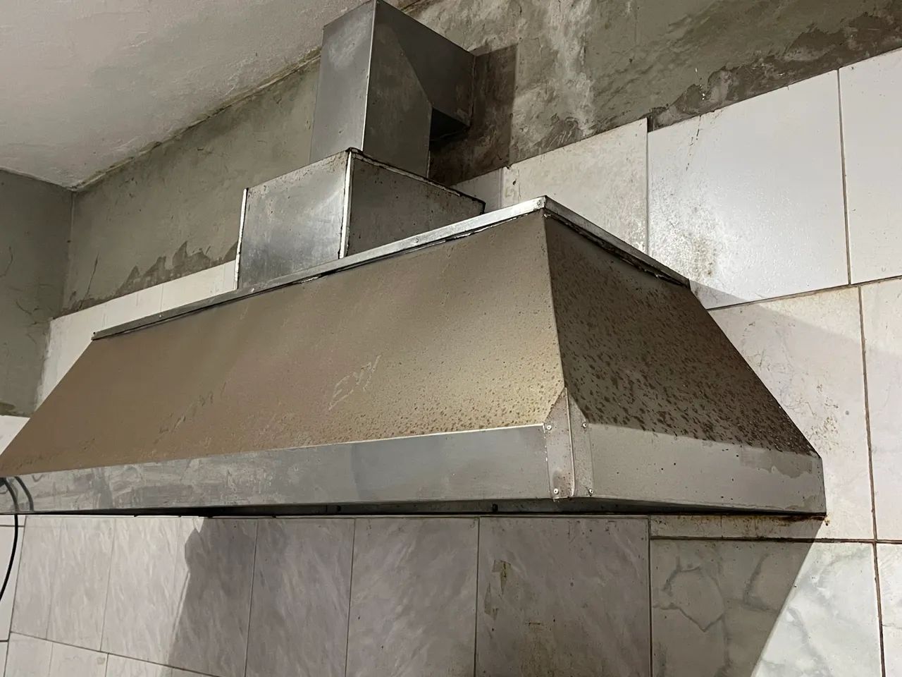 Coifa inox industrial 