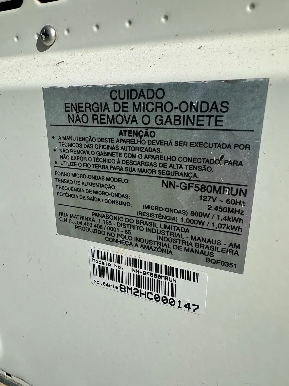 Microondas Panasonic 27 inox flaxgrill  - Foto 5