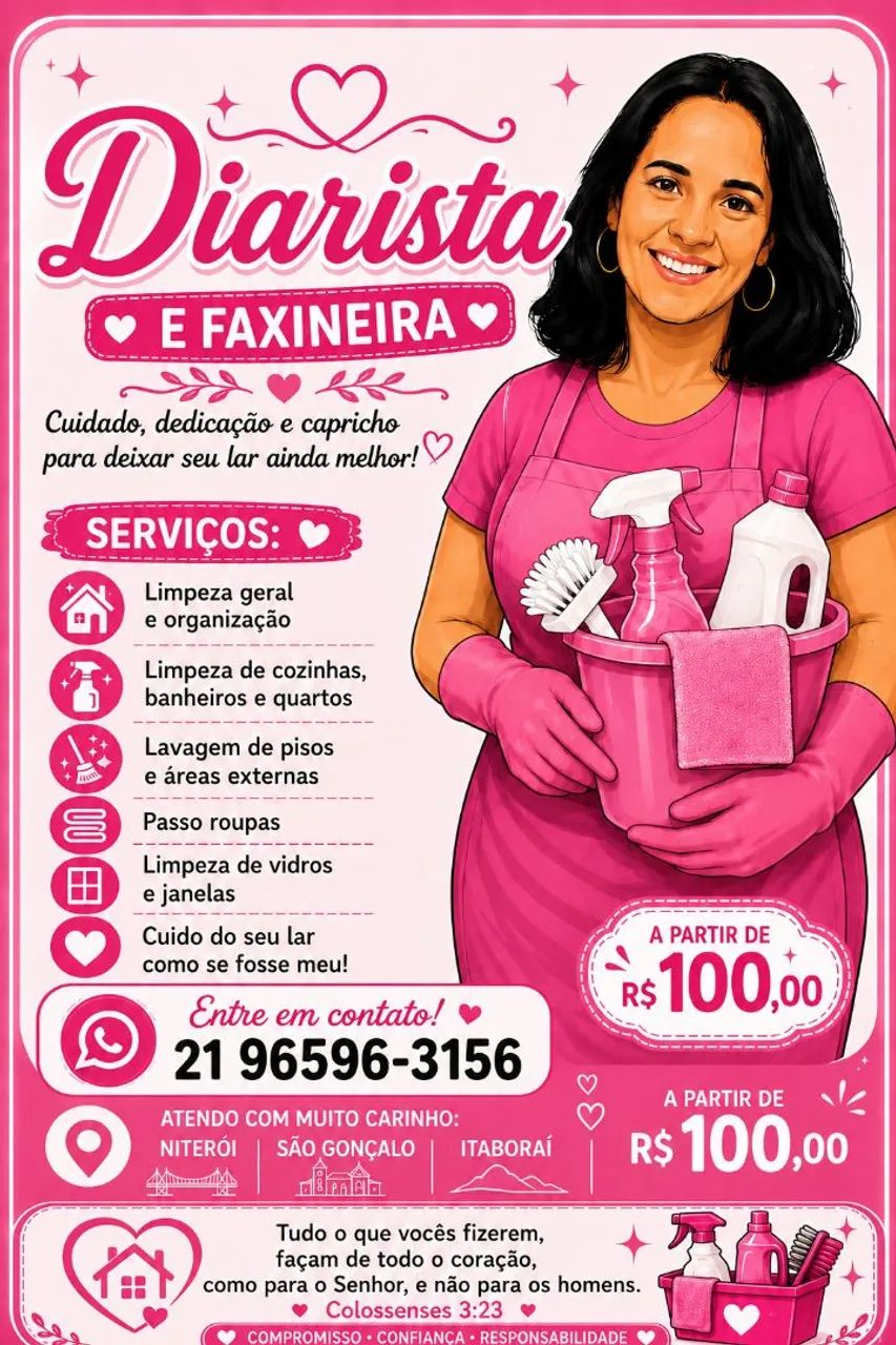 diarista e faxineira  - Foto 5