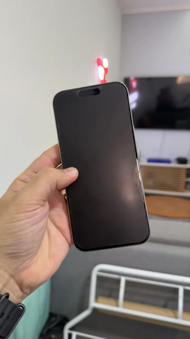 Iphone 16 Pro Max 256gb Natural Titanium Usado - Foto 3