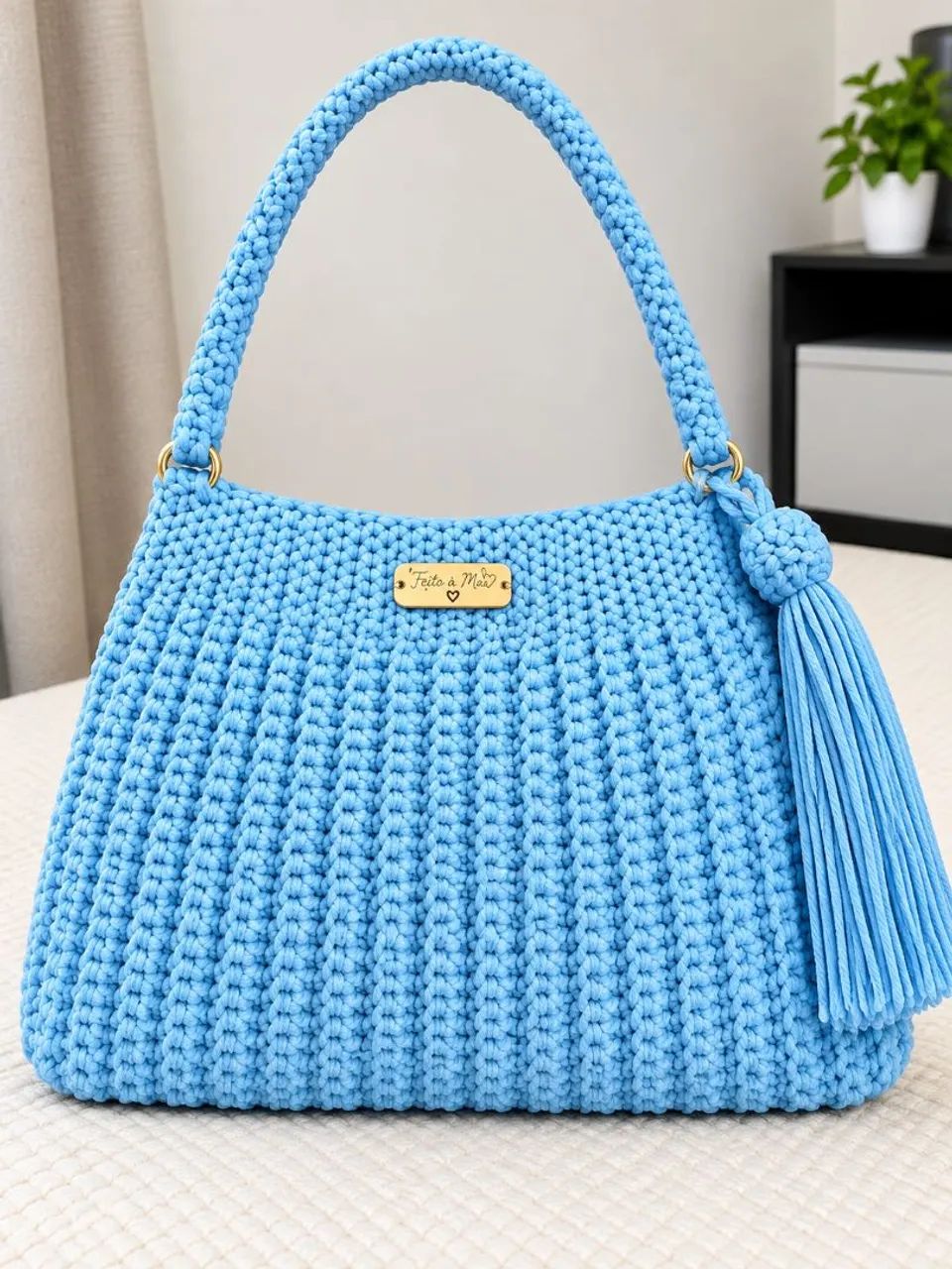Bolsa de crochê  - Foto 3
