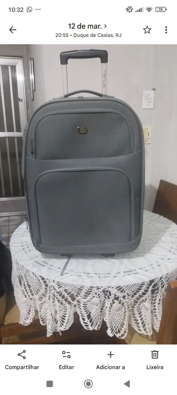 Mala de viagem com rodinhas  - Foto 3