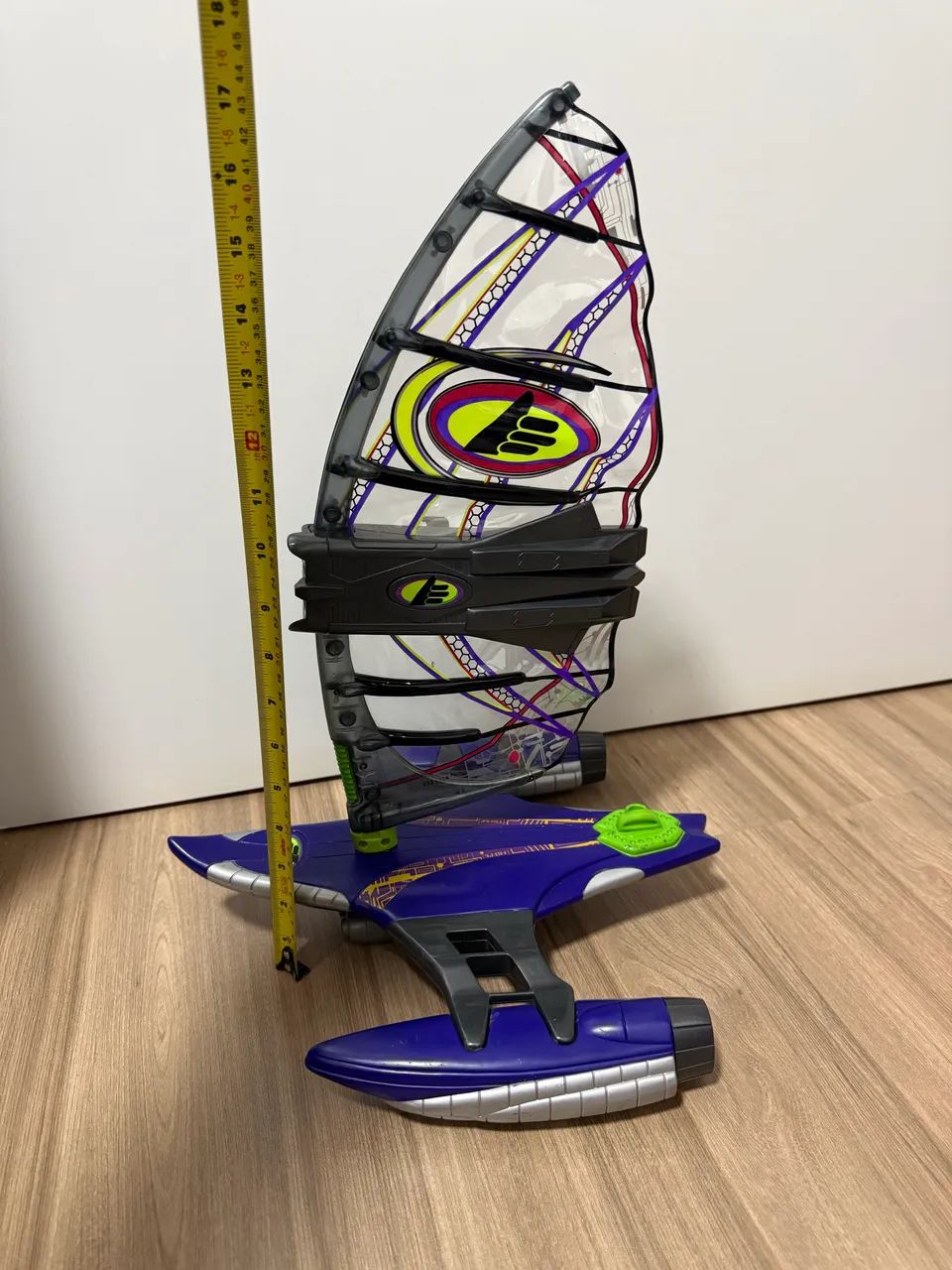 Prancha de Windsurf Max Steel N-Tek Original Mattel - Rara  - Foto 3