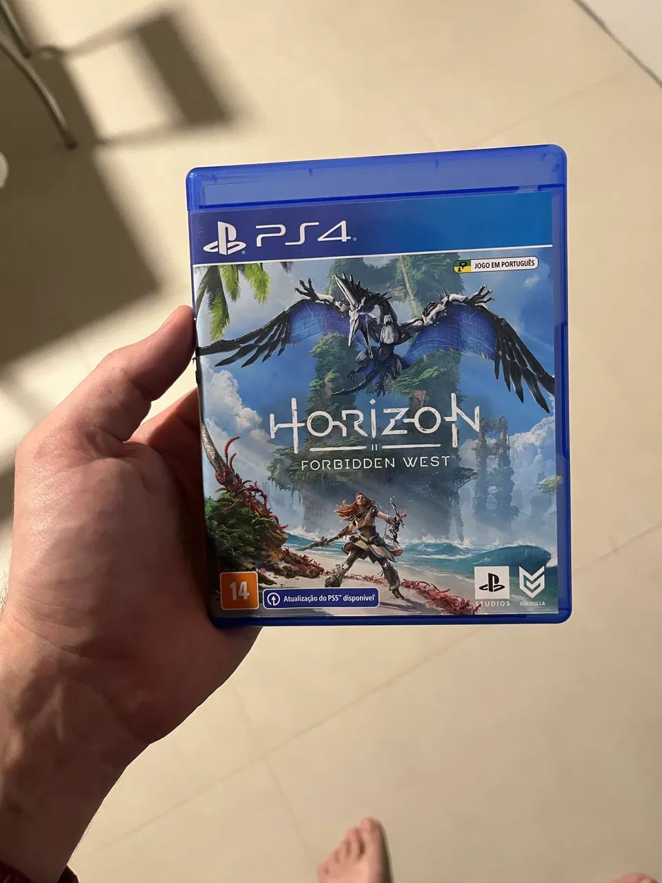 Jogo Horizon Forbidden West  PS5 e PS4