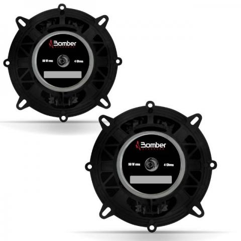 Par Alto Falante Bomber 5 Polegadas 100w Triaxial 4 Ohms - Foto 3
