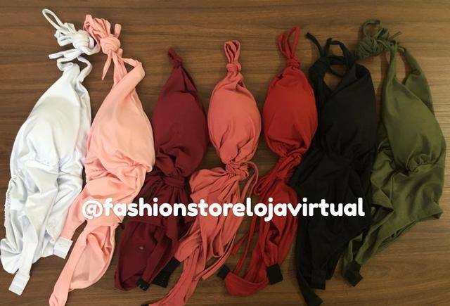Body multiformas tam único com bojo várias cores - Foto 2