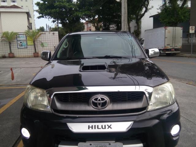 Hilux 2009 srv 3.0 4x4 aut. Diesel,Exc.estado, pneus novos e km bx - Foto 3