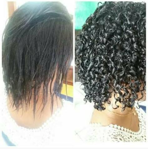 Afro permanente.