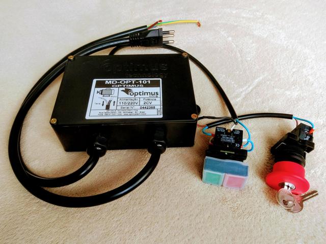 Kit elétrico para motores de betoneiras de 1cv a 2cv - Foto 3