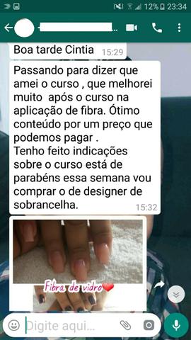 Curso online unhas de fibra com certificado - Foto 4
