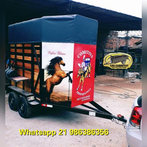 Carreta para cavalo - Foto 6