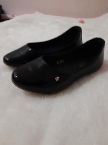 Sapato bibi em couro
