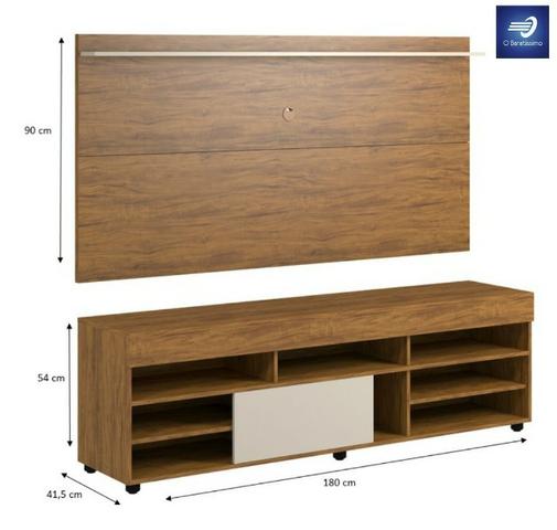Rack com Painel para TV até 55" #FreteGRÁTIS* #Garantia #Lacrado - Foto 6