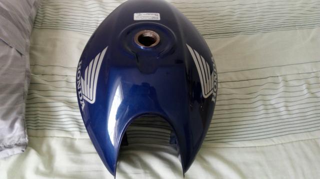 Vendo tanque de cg titan 150 azul 2005/06 - Foto 2