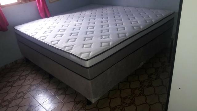 Conjunto box super king 1.93 x 2.03 ilheus na promoção apenas 1.299 a vista - Foto 2