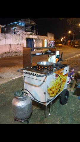 Vende-se Carrinho de lanches para batata frita - Foto 3