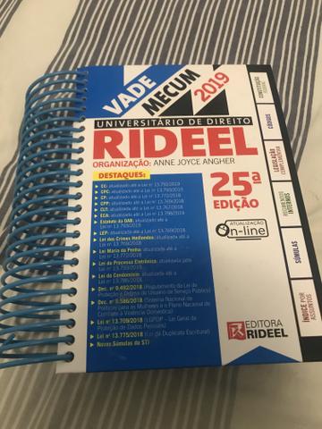 Vade Mecum 2019 Rideel - Direito - Foto 2