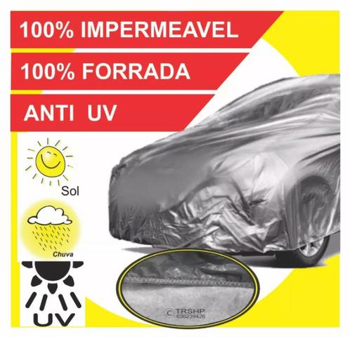 Capa Protetora 100%impermeave Forrada Para Veiculos