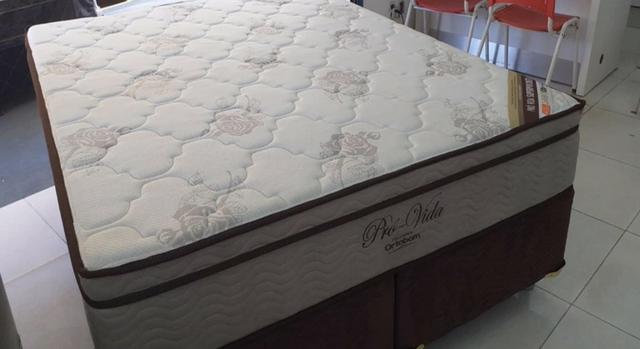 Conjunto Cama Box Queen 158x198x70 Pro Vida Ortobom // Em até 12x - Foto 3