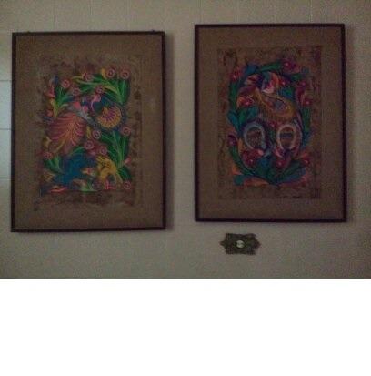 Quadros artesanato Mexicano