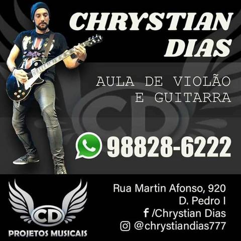 Aula de violão e guitarra