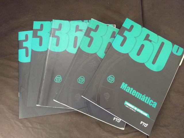 Vendo coleção de livros 360º completa R$ 1.300,00