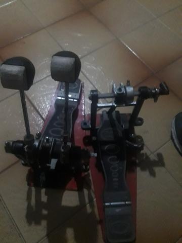 Pedal duplo top de linha, privilegie