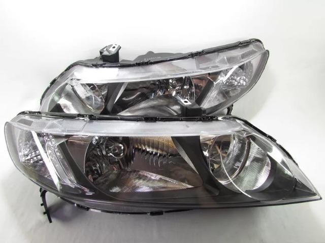 Par Farol Honda New Civic 2006 2007 2008 2009 2010 2011 - Foto 5
