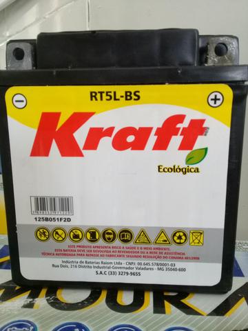 Bateria Moto Kraft 5Ah Crypton /XTZ125/Super100/Traxx Star50, Sky110