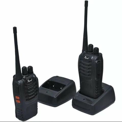Kit 2 Rádios Comunicador HT Walk Talk UHF 16 Canais Profissional Knup KP-M0008 - Foto 4