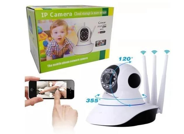 Câmera Ip Wifi Infravermelho Visão Noturna