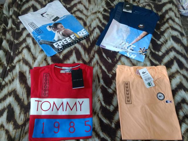 Camisas premium fio 30.1 aceito. cartão - Foto 5