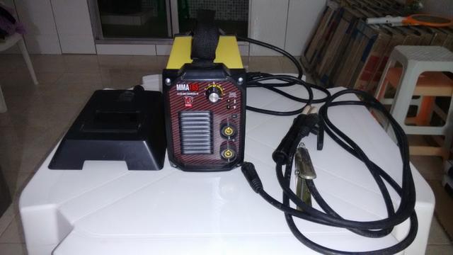 Maquina de Solda inversora V8 Brasil MMA 165