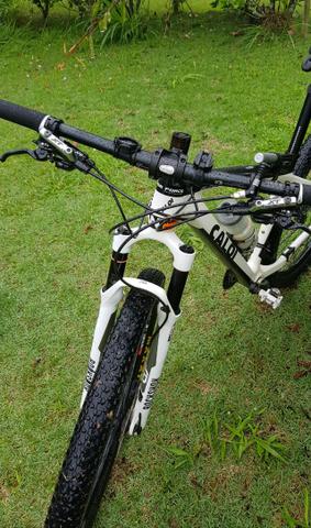 Bicicleta caloi elite carbon Original XT 12x Sem Juros - Foto 4