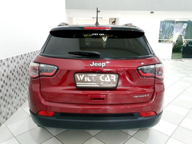 Jeep Compass Sport 2.0 16v Flex 2019 Vermelho Único Dono - Foto 4