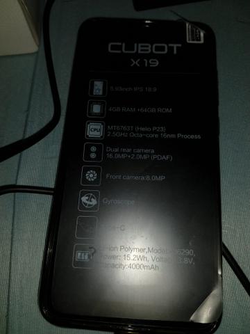 Celular cubot x19 importado - Foto 2