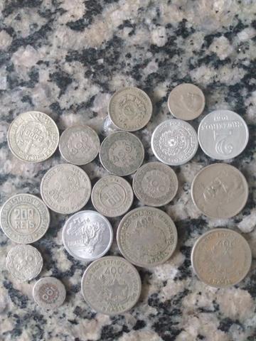 36 MOEDAS REVERSO INVERTIDO entre RÉIS, CRUZEIROS E CENTAVOS - Foto 2