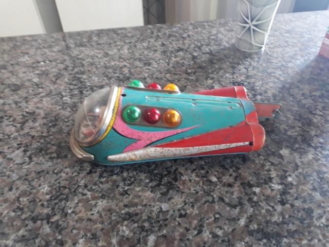 Brinquedo anos 50 nave espacial - Foto 5