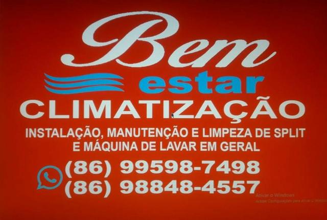 Serviço de ar condicionado e máquinas de lavar roupa