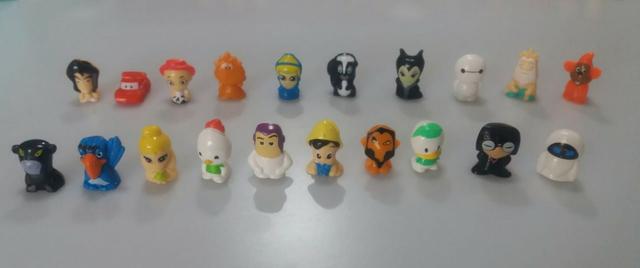 Kit Com 20 Bonecos Miniatura Disney Gogo - Claro