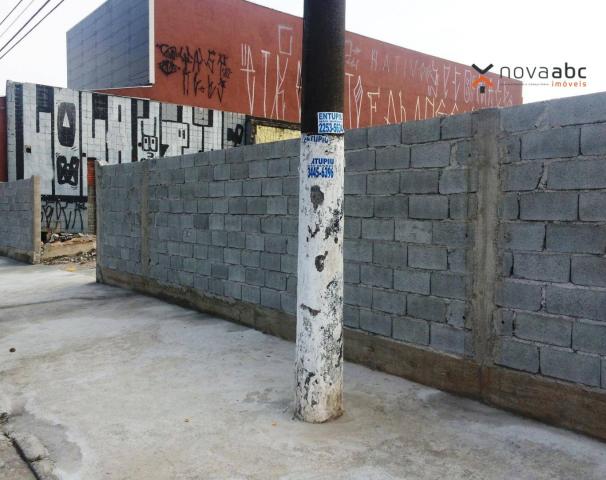 Terreno para alugar, 588 m² por R$ 7.700/mês - Parque Novo Oratório - Santo André/SP - Foto 2