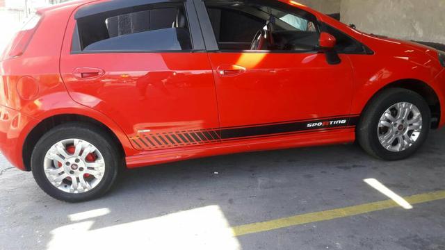 Punto 2008 1.8 Flex completo teto solar - Foto 6