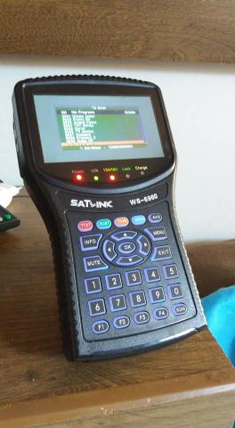 Vendo aparelho sat link profissional 6960 para técnicos em satélites